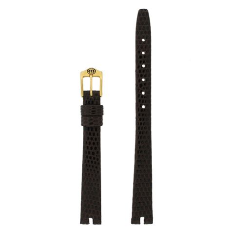 gucci 10mm leather watch strap|genuine gucci straps.